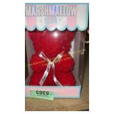 Marshmallow bear red