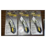 3ct Steel Grip sliding safety knives