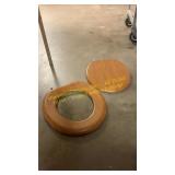 Project Source 16.5" oak toilet seat