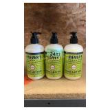 3ct Mrs. Meyerï¿½s hand lotion