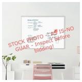 U Brands Melamine Dry-Erase Board 47x35