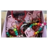 Box of Keyring bracelets