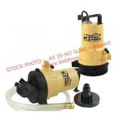 K2 Pumps 2in1 utility pump