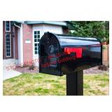 Architectural Mailboxes steel post mount mailbox