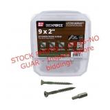 3ct #9 x 2-in Wood To Wood Deck Screws