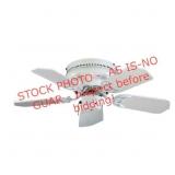 Royal Knight 30-in White Indoor Ceiling Fan