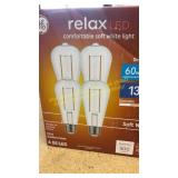 4 pk. G.E. LED ST19 Light Bulbs