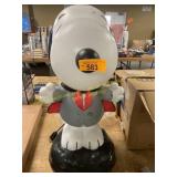 2-ft LED Snoopy Vampire Blow Mold dirty