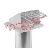 Plastic Preferred with Guard Dryer Vent Hood