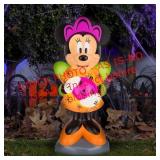 2-ft LED Minnie Mouse Fairy Costume Blow Mold