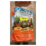 2 ct. 4 qt Organic Cactus mix