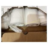 Box of 45gal clear trash can liners