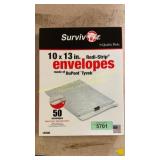 30ct Survivor 10 x 13" envelopes