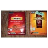 Two boxes Keurig English black tea