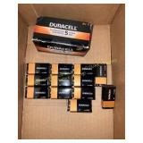 Duracell 12pk 9V batteries