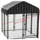 Lucky Dog Steel Wire Mesh Outdoor Dog Kennel