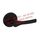 2ct. Henley Matte Black Hall Dummy Handle