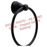 Kinla Wall Mount Towel Ring Matte Black