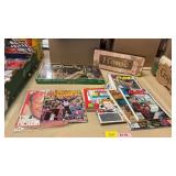 Comic Books, Football Game, Miscellaneous