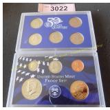 2000 US mint proof set