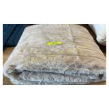 Threshold Faux fur blanket