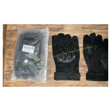 2 pairs motorcycle riding gloves