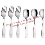 2ct ANNOVA Kids Silverware 6 Pieces