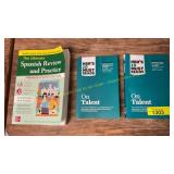 2ct On Talent books+ Spanish review book