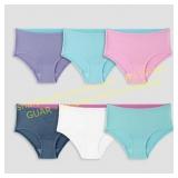 Fruit of the Loom Girls 6pk Briefs  Size 10