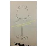 Visdanfo portable cordless table lamp