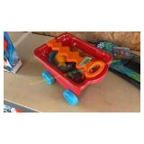 11pc Wavy-Wagon beach toys