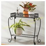 Mainstays 2-tier Plant Stand  26" L x 13" W