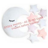 Perfecto Moon & Pink Stars Pillow Set