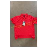 Halmont 3XL red menï¿½s polo