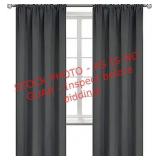 2ct BGment 42"x84" grey blackout curtains