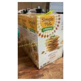 3bx Simple Mills organic crackers