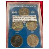 United Kingdom Crowns Coins