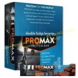 2 Boxes Promax Fudge Brownie, 20g Protein, 12 Ct