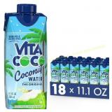 Vita Coco Coconut Water, Pure, 11.1 fl oz.