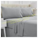 lalaLOOM Twin Bed Sheet Set, Soft Microfiber