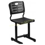 Flash Furniture Adjustable Height Black Student