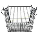 DII Metal Wire Mesh Stackable Utility Storage Bin