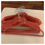 20- Red Felt Hangers