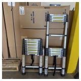 #3 (2) 12FT Telescopic Ladder