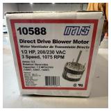 NEW MARS 10588 DIRECT DRIVE BLOWER MOTOR 1/2HP,