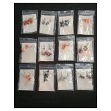 Halloween Earrings - 12 PC