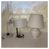 (3) TABLE LAMPS