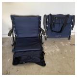 (2) Blue Stadium Seats