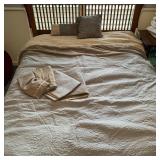 Blue/ Brown Blanket, Pillow Cases, Pillow Shams,