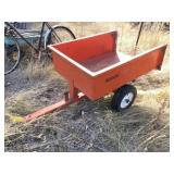 Montgomery Ward garden trailer